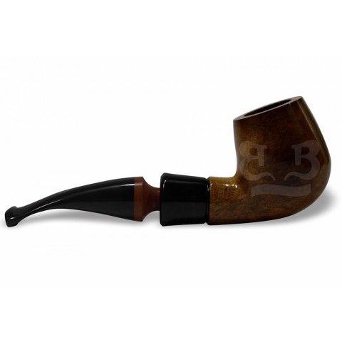 Cachimbo Bertoldi Anel Madeira Natural com Filtro Permanente